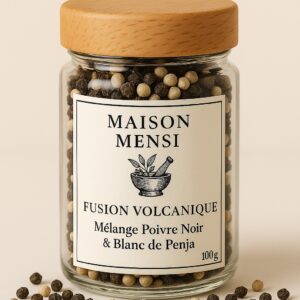 Melange de Poivre(noir et blanc)